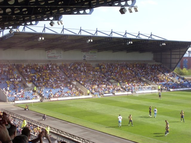 The East Stand During the Match